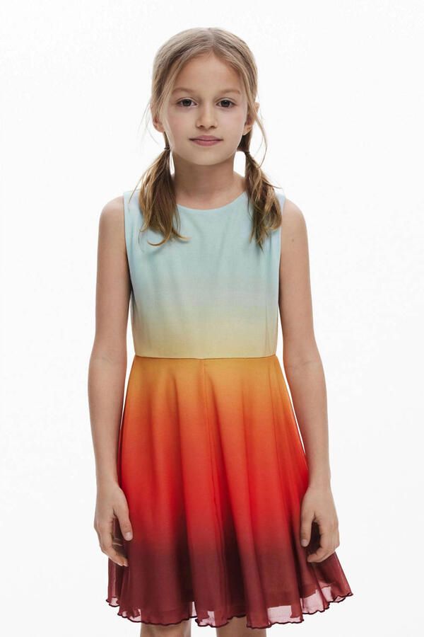 Desigual korte jurk rood