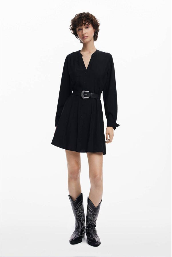 Desigual korte jurk zwart - Foto 3