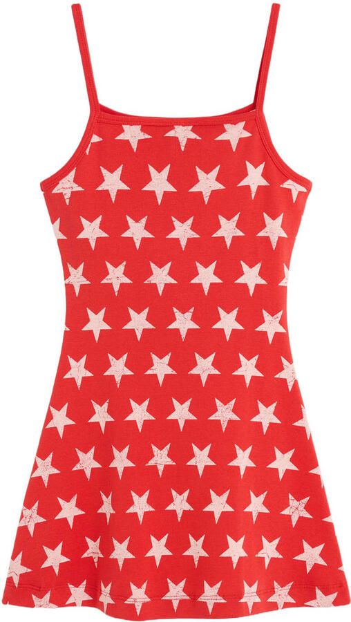 Desigual korte zomerjurk met print rood - Foto 3