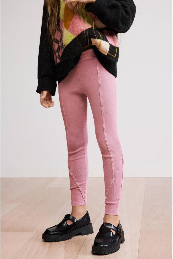 Desigual legging roze