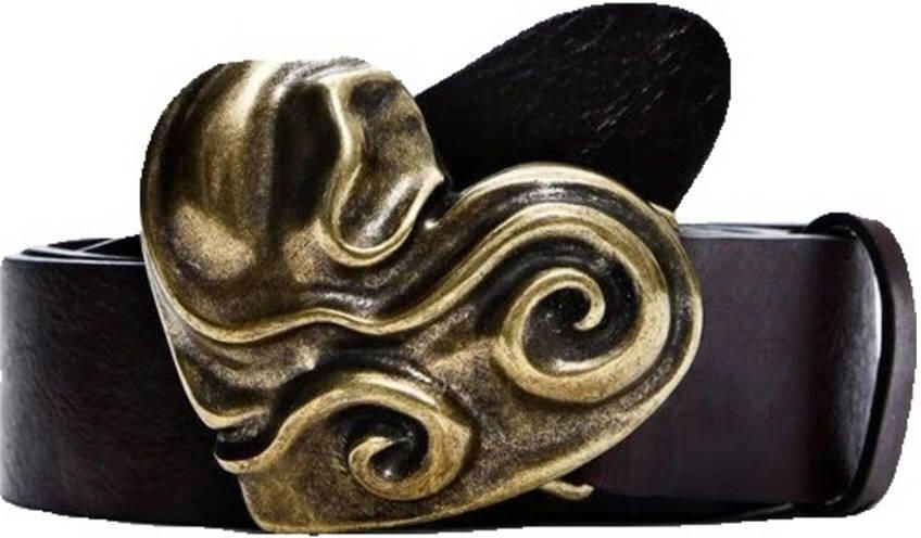 Desigual leren riem zwart