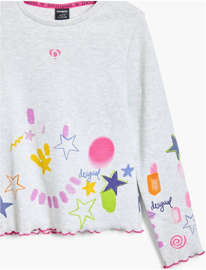 Desigual T-shirt Korte Mouw T-shirt fille Bea