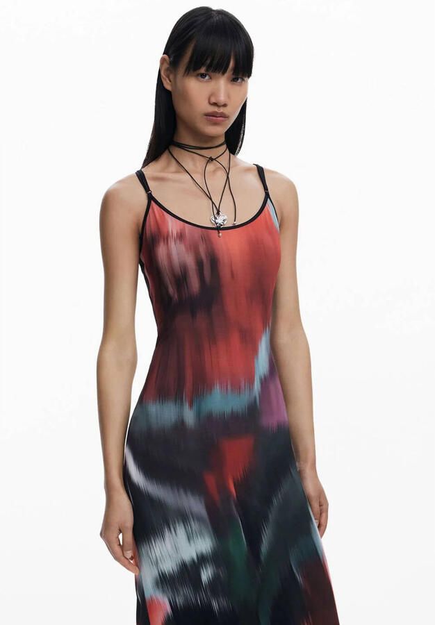 Desigual maxi jurk multi - Foto 1