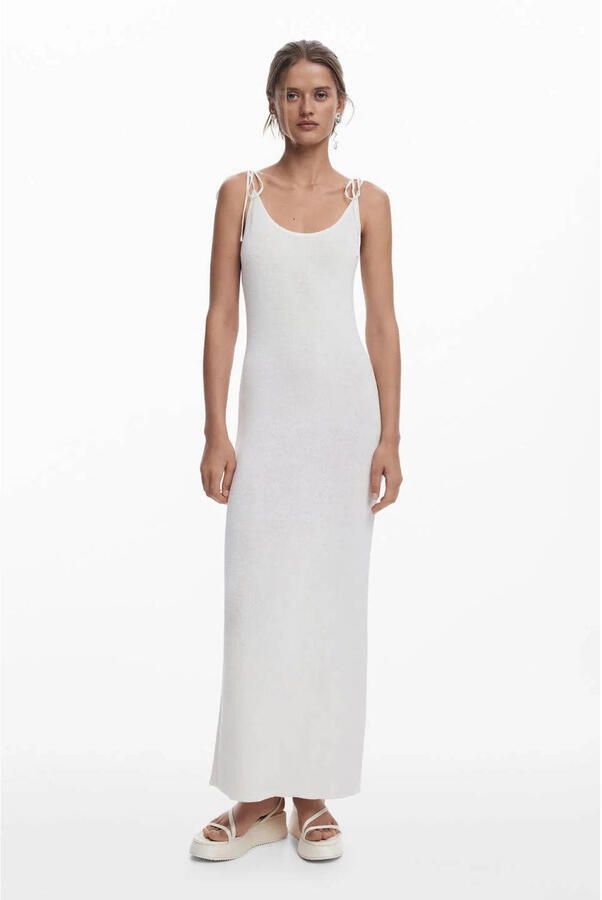 Desigual maxi jurk wit - Foto 2
