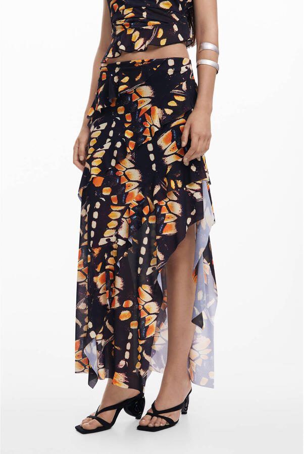 Desigual maxi rok zwart - Foto 2