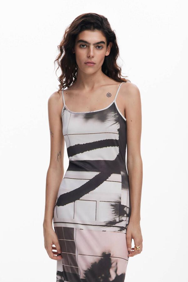 Desigual Lente Zomer Dames Lange Jurken Collectie Multicolor Dames - Foto 2