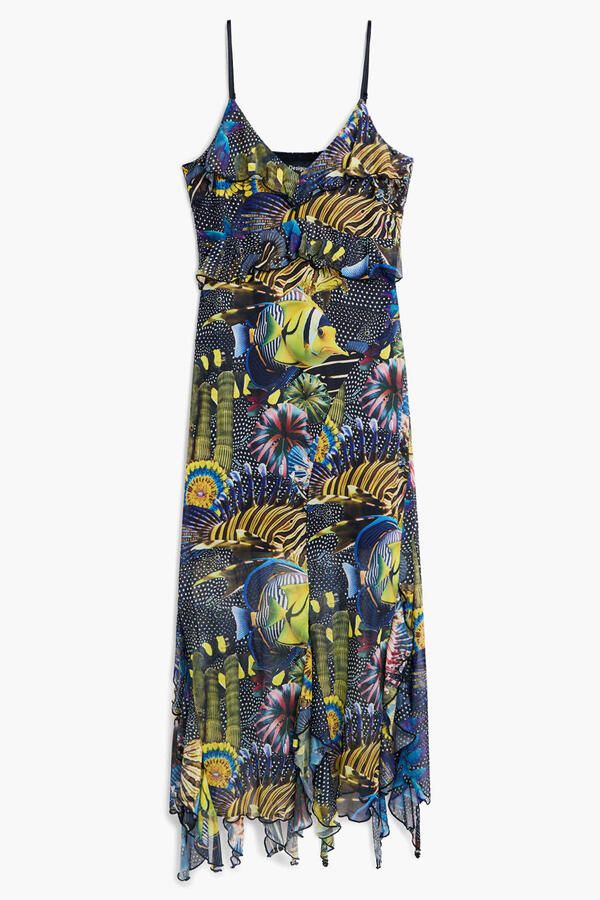 Desigual midi jurk multi - Foto 3