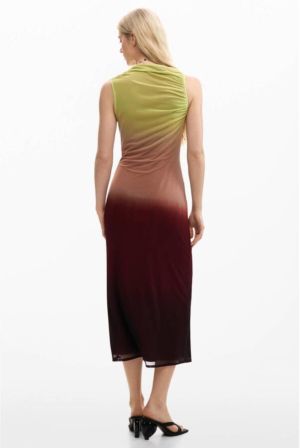 Desigual midi jurk multi - Foto 2