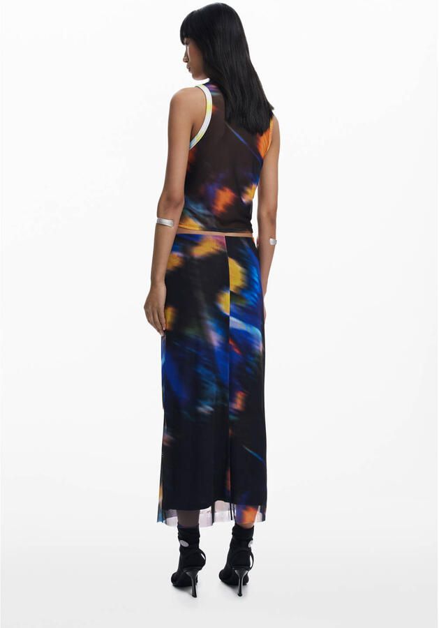 Desigual midi rok multi - Foto 2