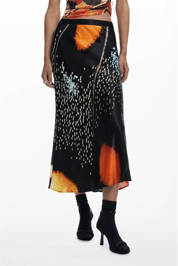 Desigual midi rok multi - Foto 3