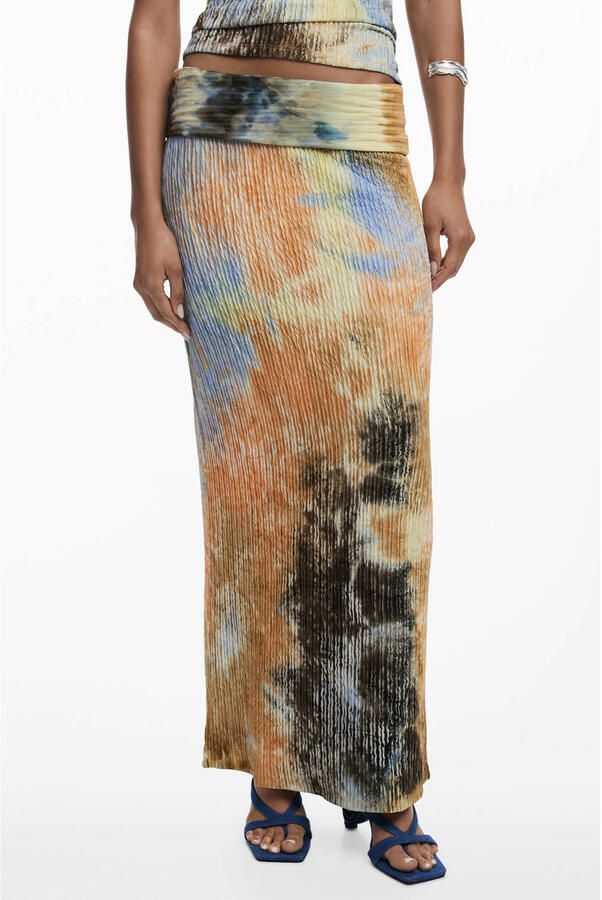 Desigual midi rok multi