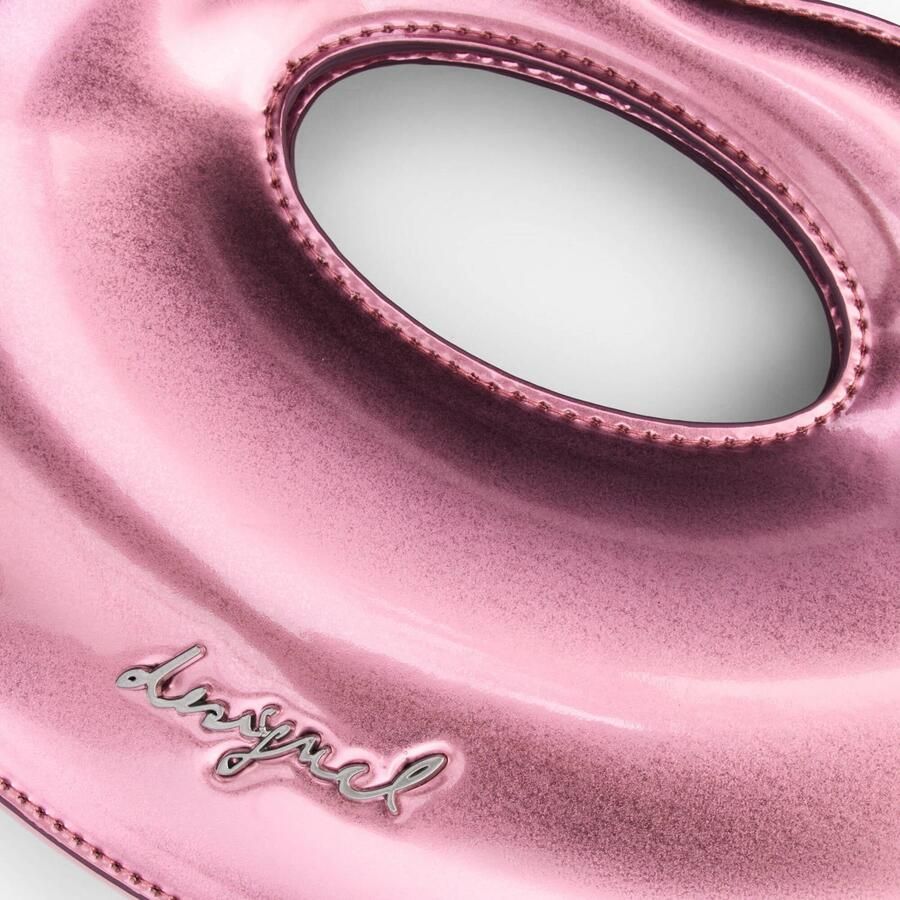 Desigual mini handtas roze - Foto 3