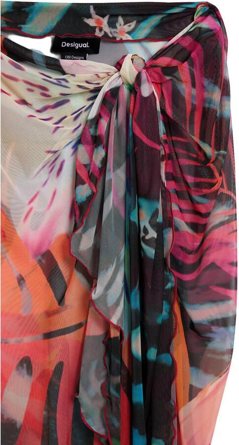 Desigual pareo donkerblauw multi - Foto 2