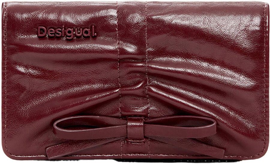 Desigual portemonnee donkerrood - Foto 3