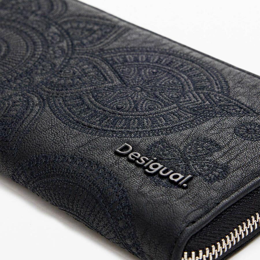 Desigual Polyurethaan Dames Portemonnee Collectie Herfst Winter Black Dames