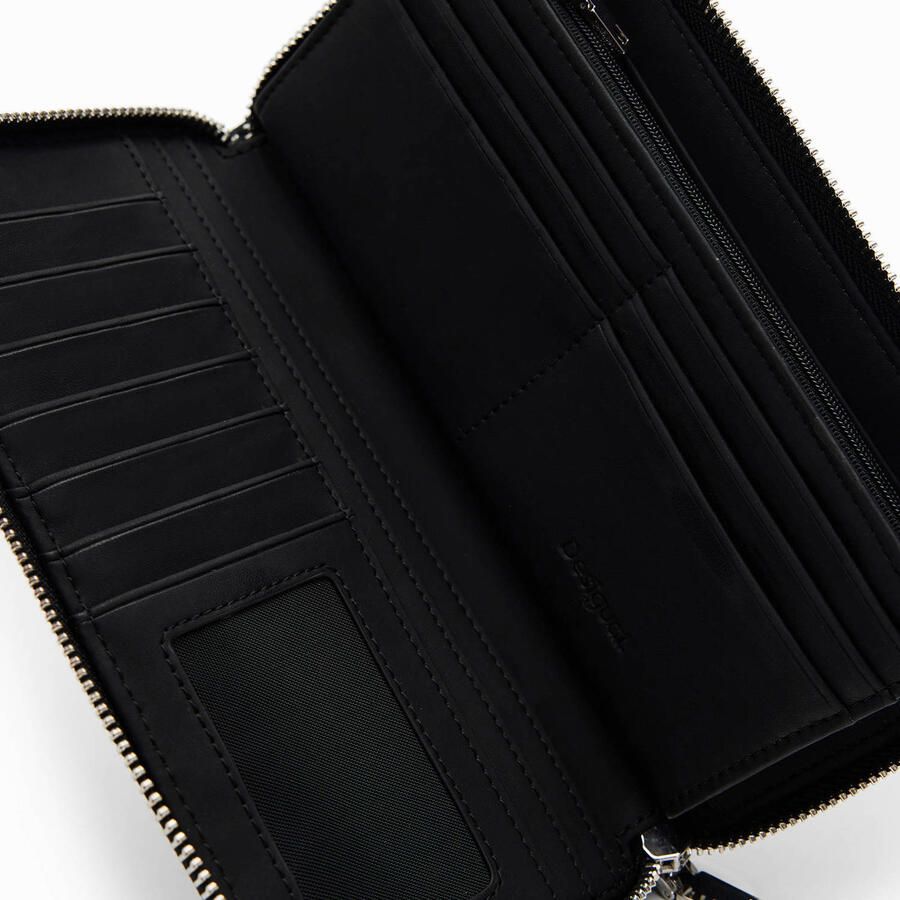 Desigual Polyurethaan Dames Portemonnee Collectie Herfst Winter Black Dames - Foto 2