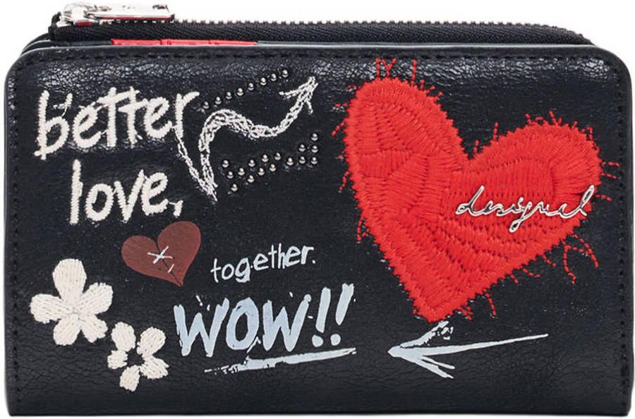 Desigual portemonnee zwart