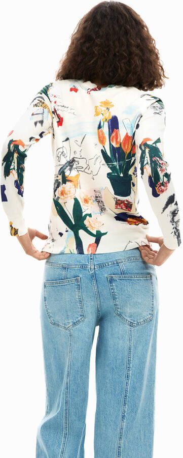 Desigual Trui NANTES LACROIX - Foto 3