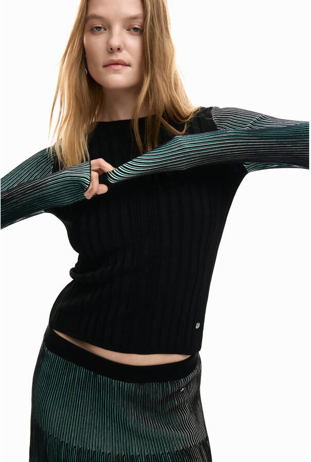 Desigual pullover lichtgroen