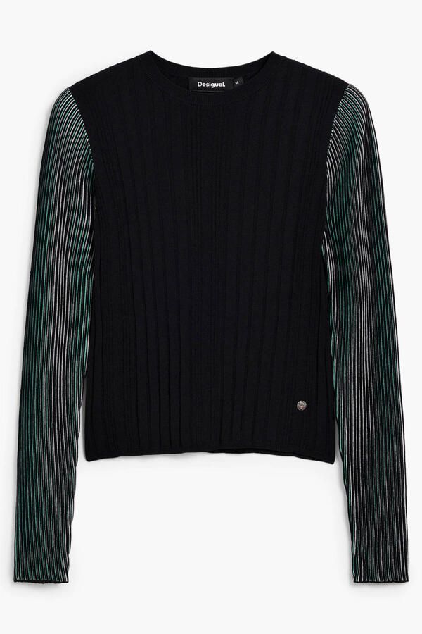 Desigual pullover lichtgroen - Foto 3
