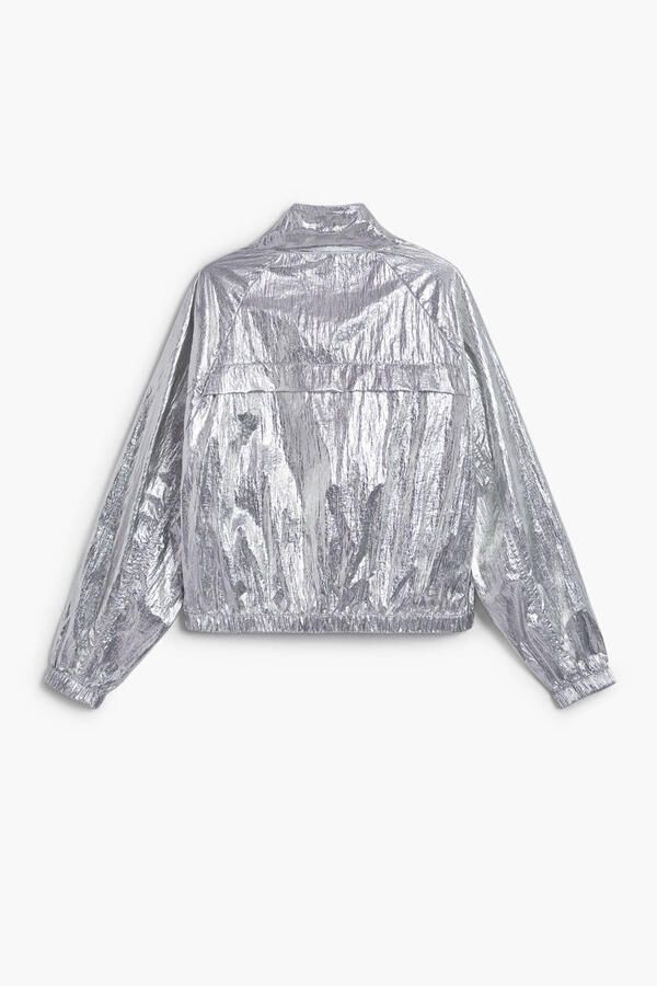 Desigual reversible jas lente zomer grijs - Foto 2