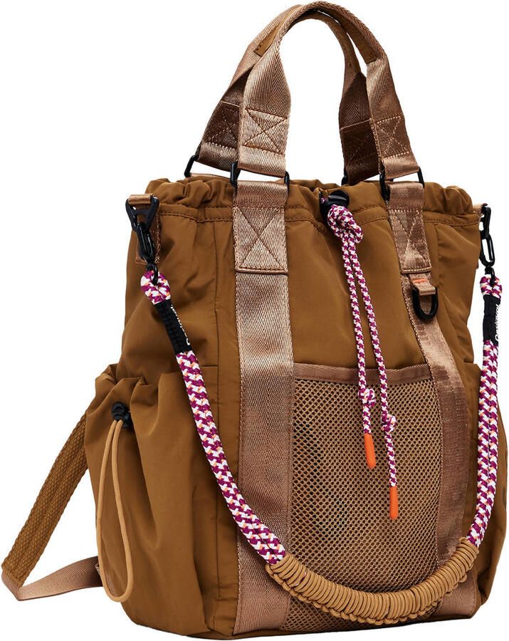 Desigual rugzak bruin - Foto 3