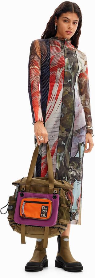 Desigual rugzak groen multi - Foto 2