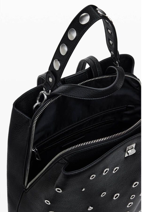 Desigual Polyurethaan Damesrugzak Collectie Black Dames