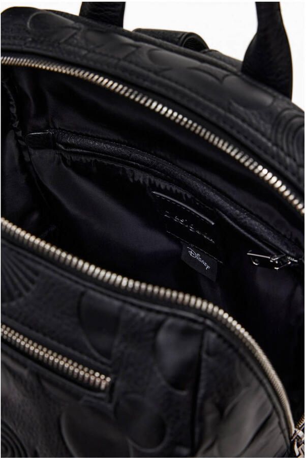 Desigual Stijlvolle Polyurethaan Damesrugzak Collectie Black Dames - Foto 2