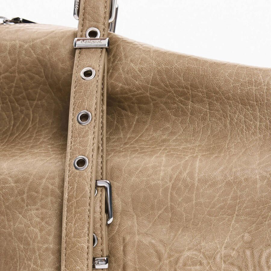 Desigual schoudertas beige - Foto 2
