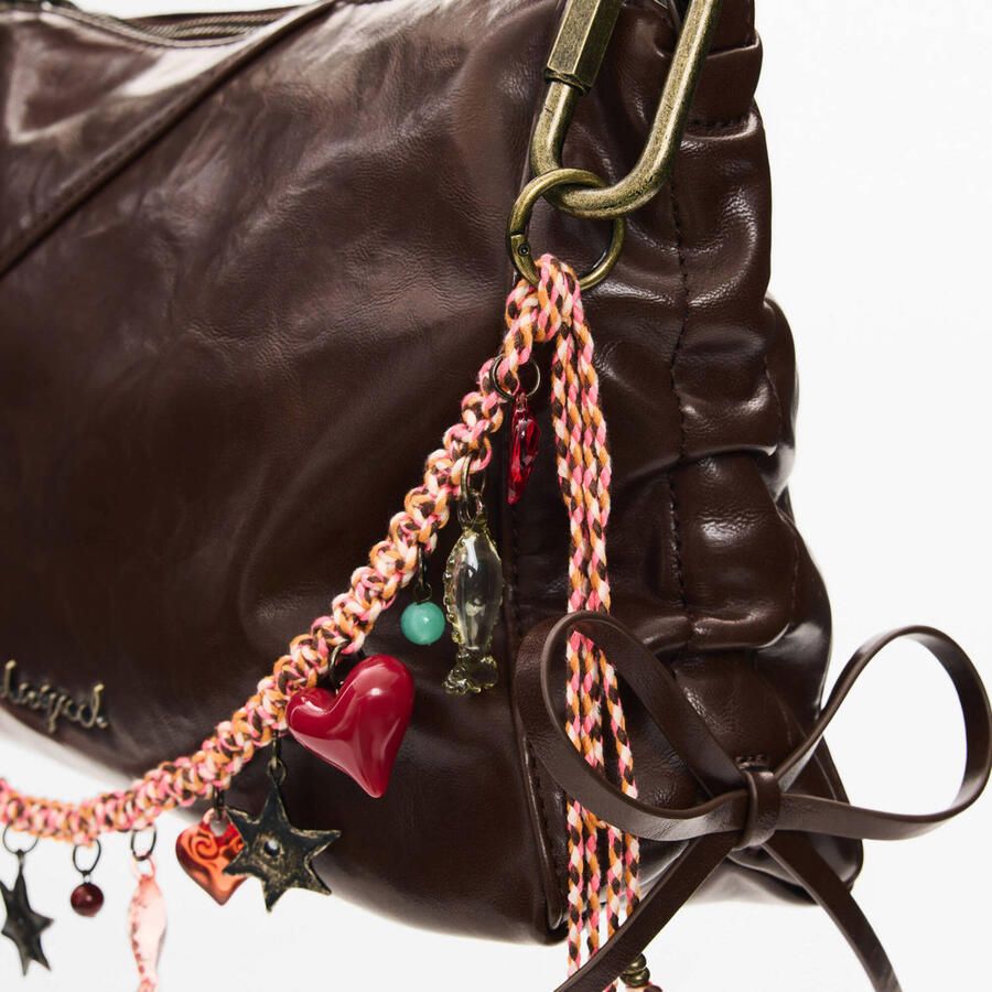 Desigual schoudertas bruin - Foto 2