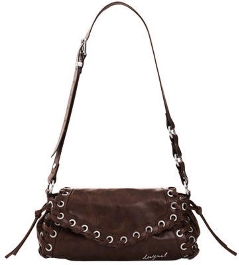 Desigual schoudertas bruin