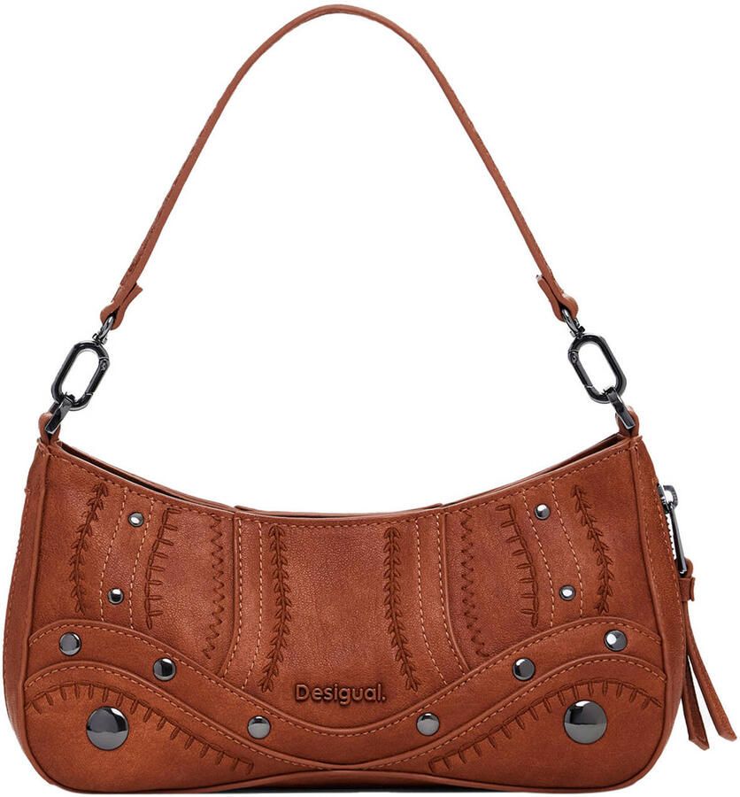 Desigual schoudertas camel