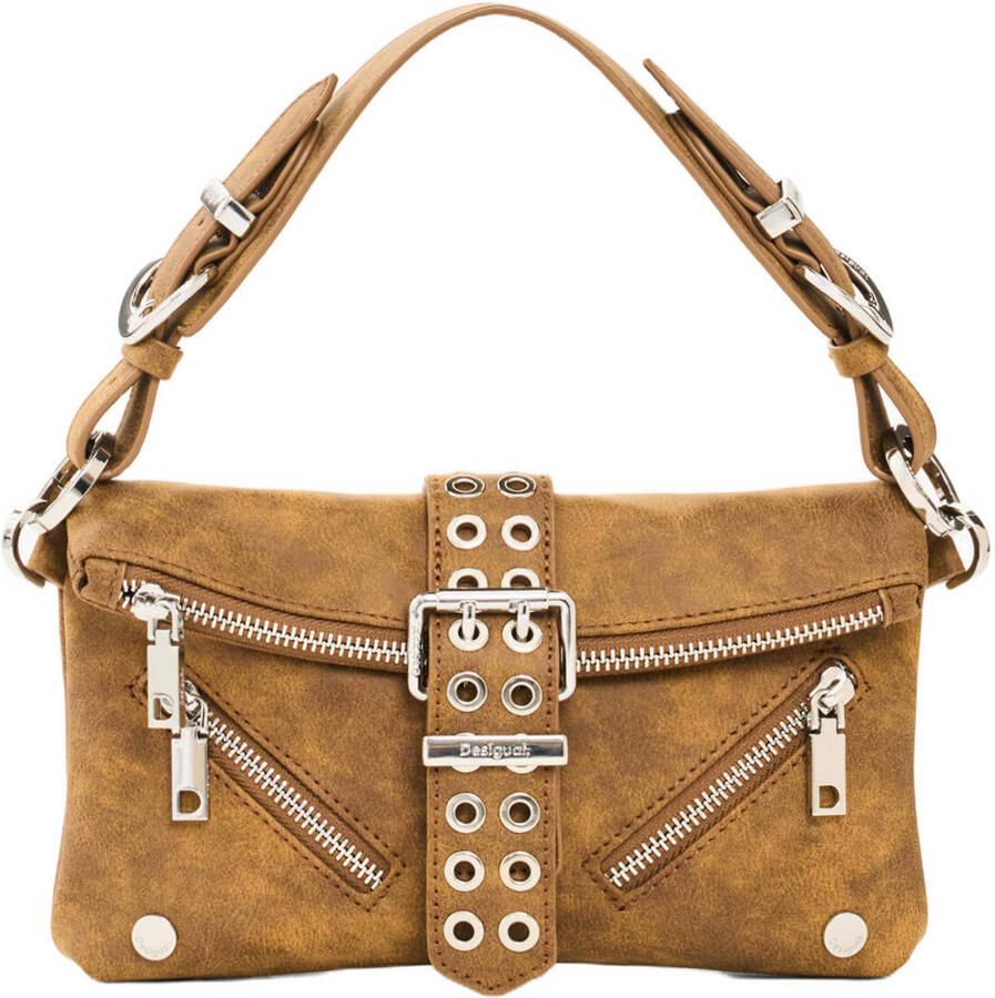 Desigual Tas BAG_VALENTINE CAMEL CLUTC 26WAXP69