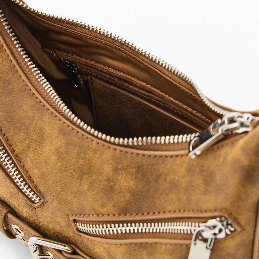 Desigual Tas BAG_VALENTINE CAMEL HEAVE 26WAXP68 - Foto 2