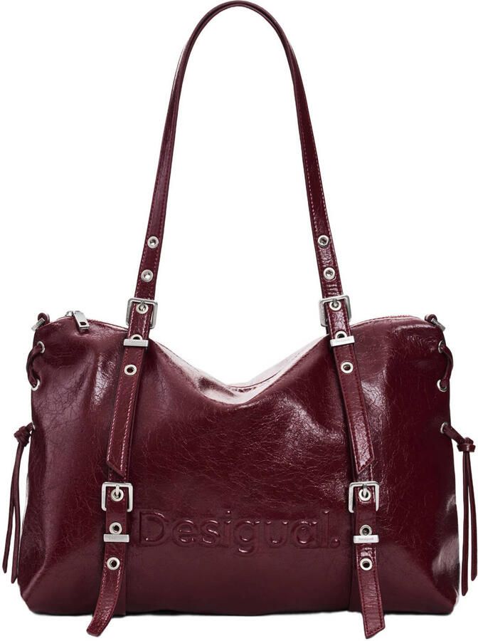 Desigual Tas BAG_HALF LOGO LANUZA GRA 26WAXP55