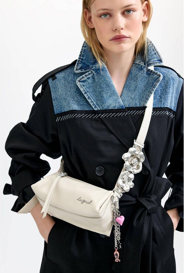 Desigual schoudertas ecru
