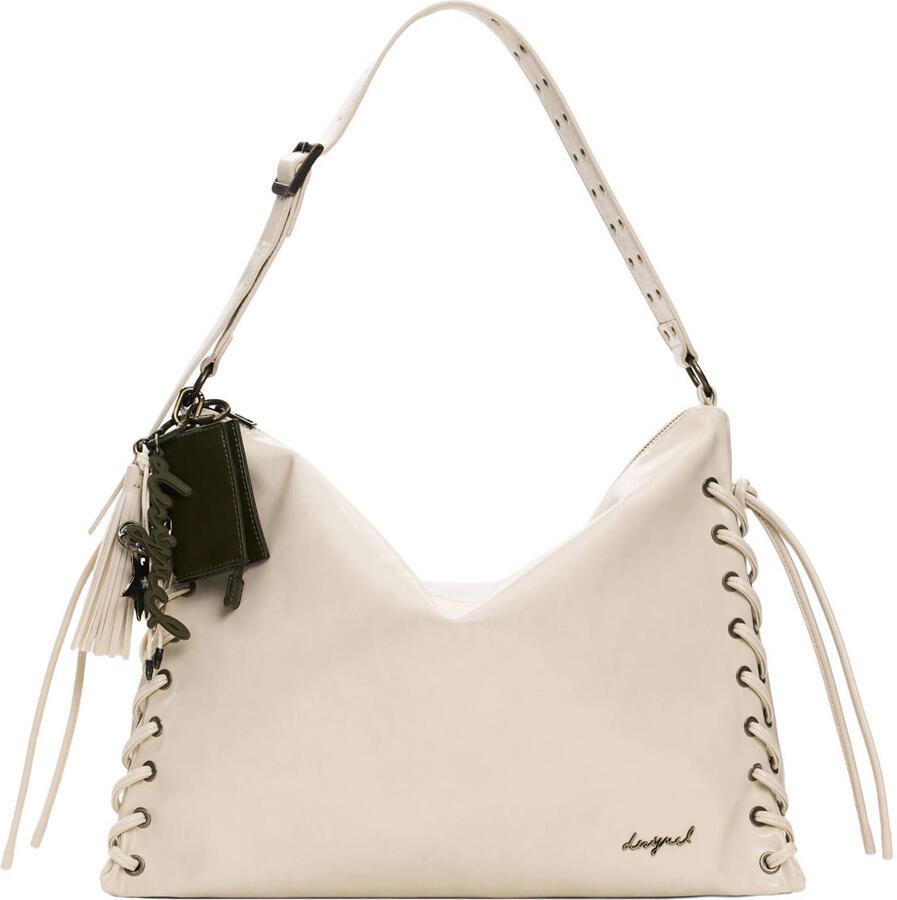 Desigual schoudertas ecru
