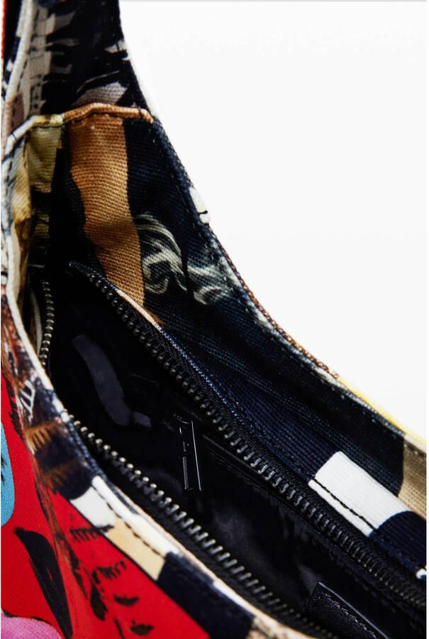 Desigual schoudertas met all over print multi - Foto 2