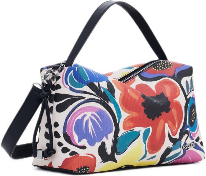 Desigual schoudertas met bloemenprint multi - Foto 2