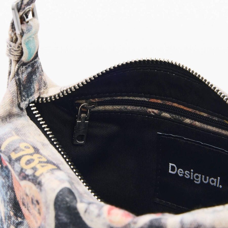 Desigual schoudertas met print multi - Foto 2