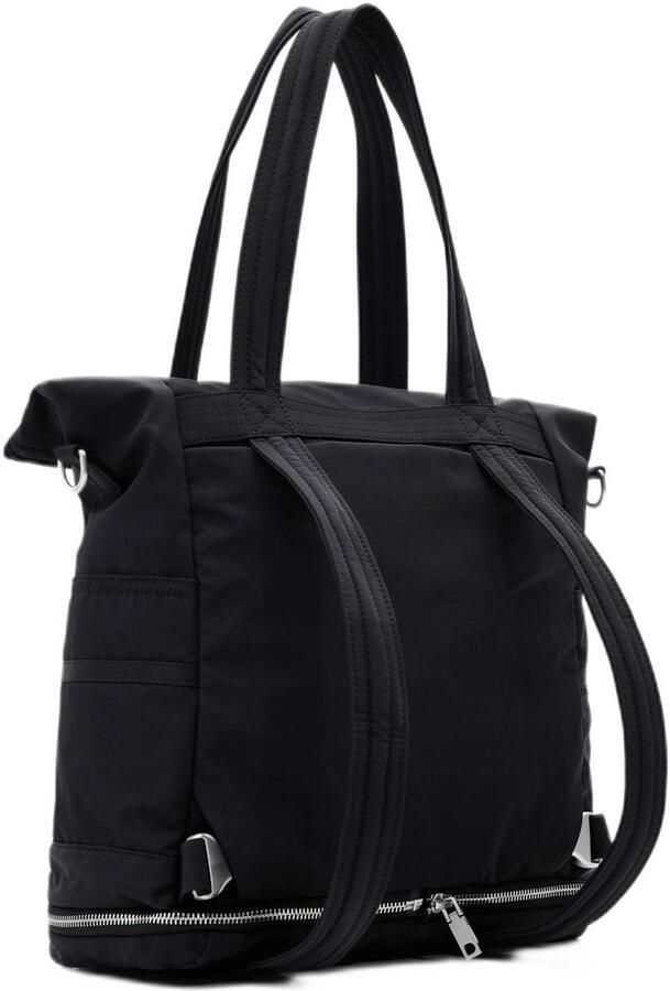 Desigual Basis Modulaire Voyager Rugzak Zwart Black Dames - Foto 3