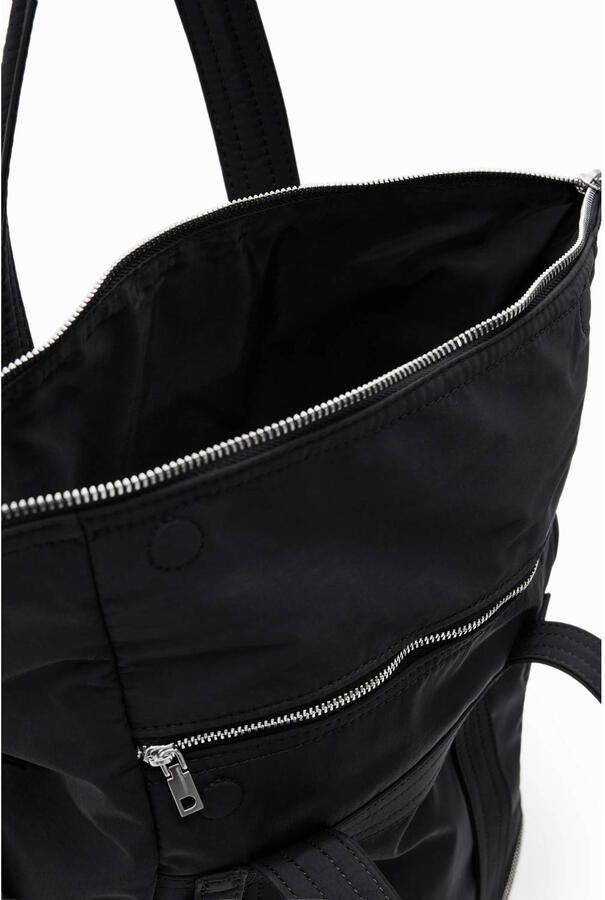 Desigual Basis Modulaire Voyager Rugzak Zwart Black Dames