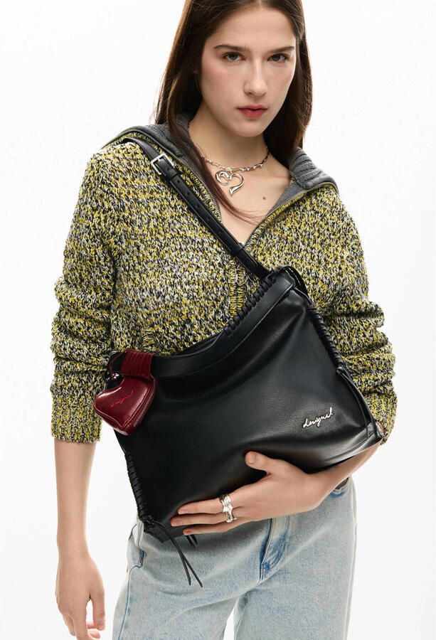 Desigual Handtas BAG_TORIO LEIRIA BLACK 26SAXP93