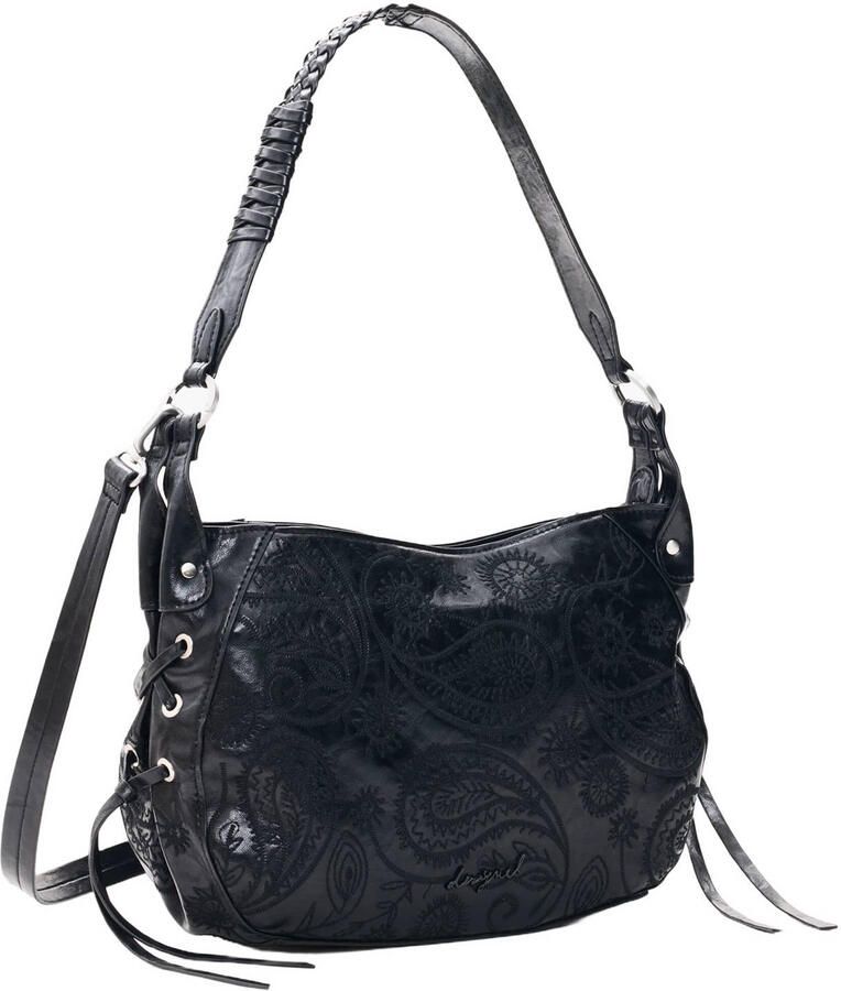 Desigual Tas BAG_SIROCO QUINCY BLACK 26WAXP10 - Foto 2