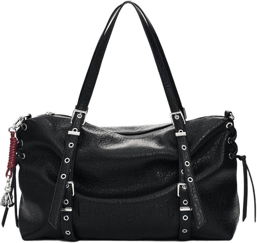 Desigual Tas BAG_HALF LOGO LANUZA BLAC 26WAXP06