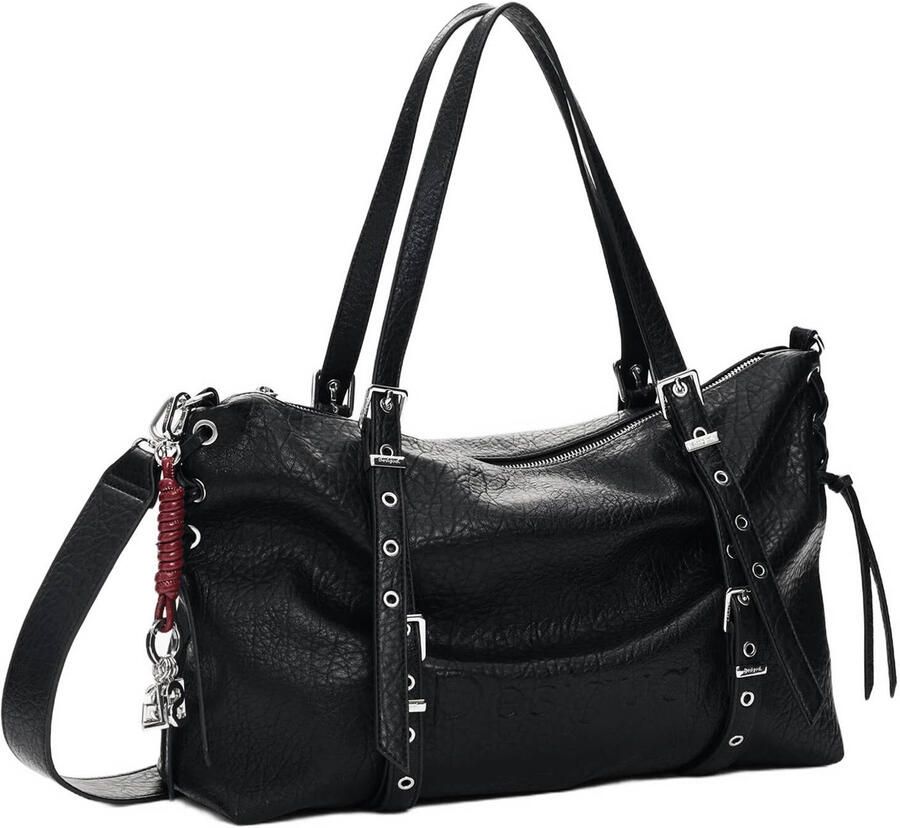 Desigual Tas BAG_HALF LOGO LANUZA BLAC 26WAXP06 - Foto 3