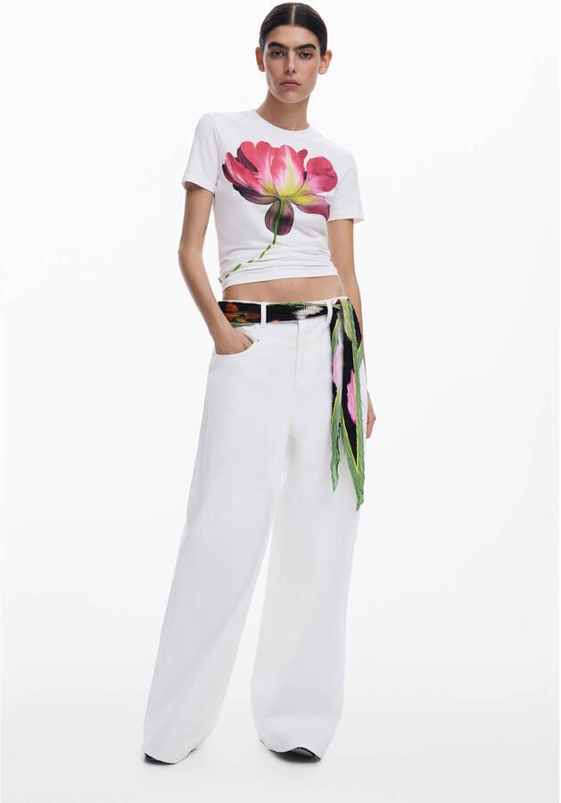 Desigual Sjaal FOU_BOTANIC DREAMZ_DIAMOND 25SAWA36 - Foto 2