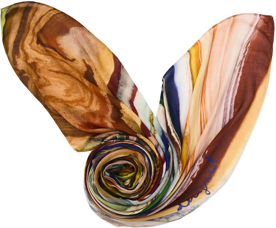 Desigual sjaal met print multi