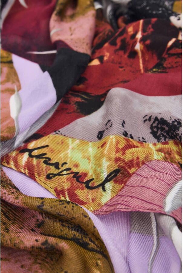 Desigual sjaal multi - Foto 2